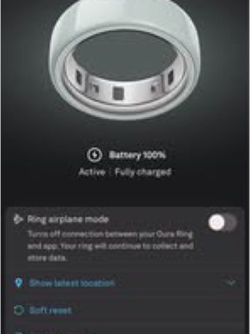 Oura Smart Ring Size 10